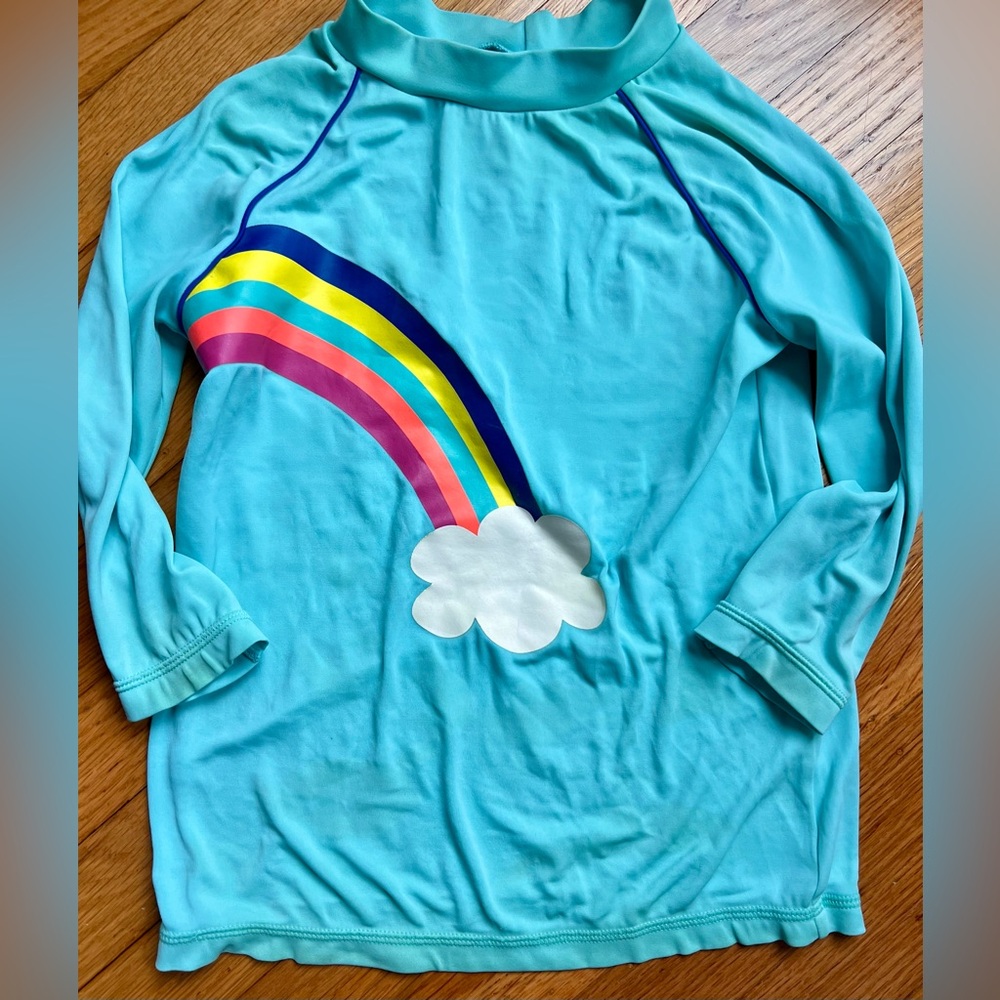 Mini Boden sun shirt rash guard 5-6Y